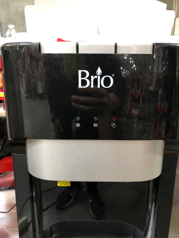 Photo 3 of (FOR PARTS )-Brio Bottom Loading Water Cooler Water Dispenser – Essential Series - 3 Temperature Settings - Hot, Cold & Cool Water - UL/Energy Star Approved