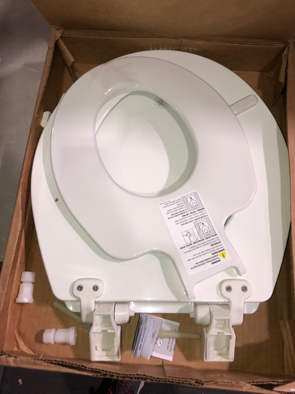 Photo 2 of *SEE NOTES* MAYFAIR 888SLOW 000 NextStep2 Toilet Seat with Built-In Potty Training Seat