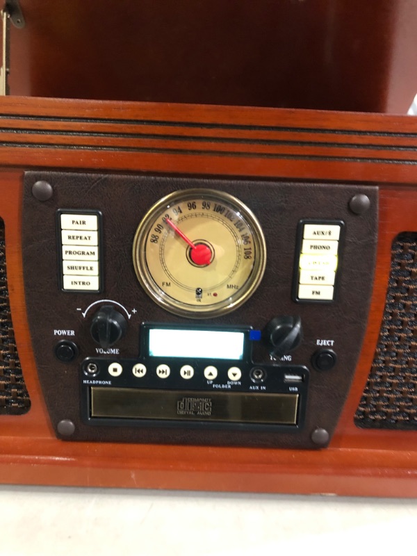 Photo 6 of See notes - Victrola Navigator 8-in-1 Classic Bluetooth Record Player with USB Encoding 