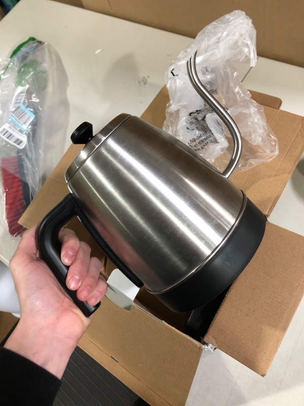 Photo 2 of AmazonCommercial Programmable Stainless Steel Electric Gooseneck Kettle 11.14 x 7.91 x 9.33