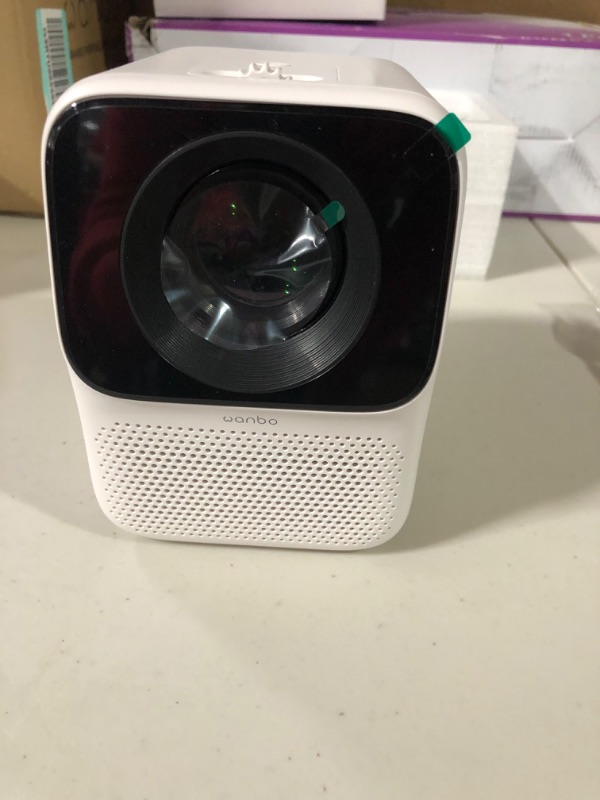 Photo 1 of POKITTER Orca Mini Portable Projector with WiFi and Bluetooth, Android TV 9120" Image, HDR 10, T2 Max