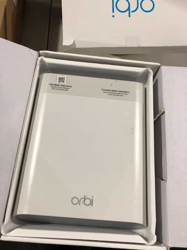 Photo 3 of NETGEAR Orbi Outdoor satellite WiFi extender, works with any WiFi router, gateway, or ISP rented equipment (RBS50Y) Satellite Outdoor for Orbi 50 Series