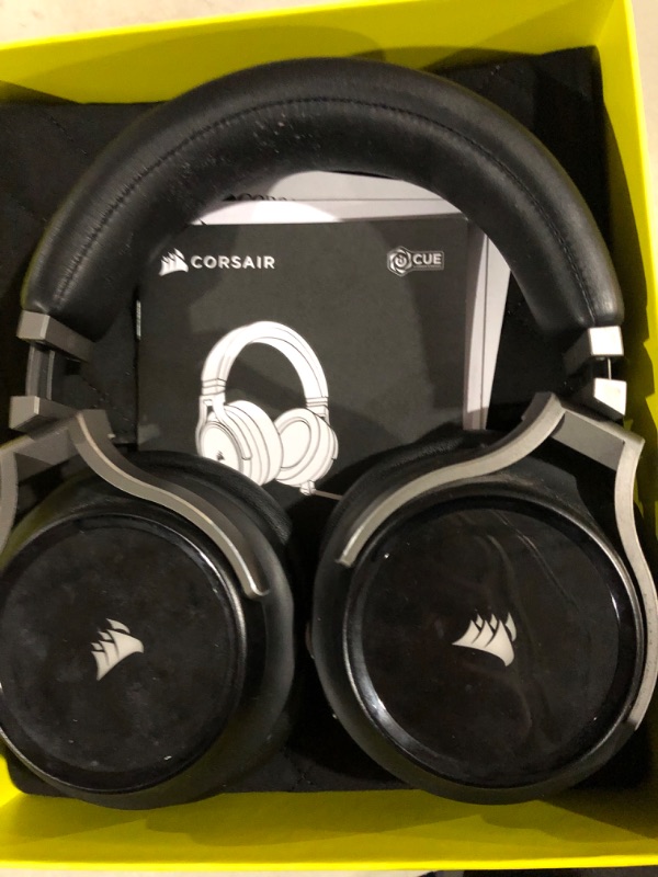 Photo 2 of CORSAIR VIRTUOSO RGB WIRELESS XT High-Fidelity Gaming Headset with Bluetooth