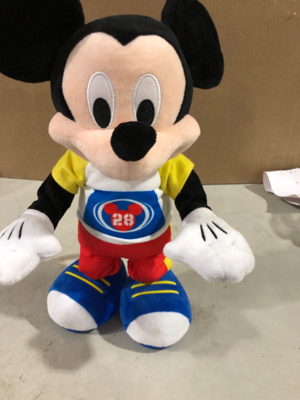 Photo 2 of Disney Junior Mickey Mouse Funhouse Stretch Break Mickey Mouse 17 Inch Dancing and Singing 