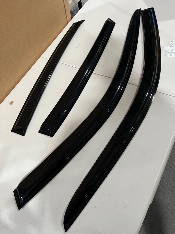 Photo 2 of AUTORIFIC Tape-On Side Window Deflector Visor for 2022 Honda Civic (4 pieces)