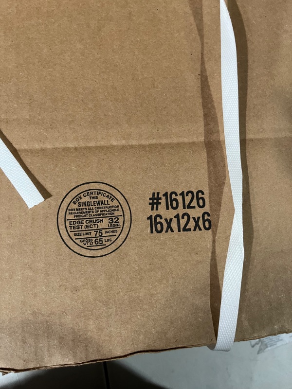 Photo 1 of AVIDITI Moving Boxes Large 16"L x 12"W x 6"H, 26-Pack