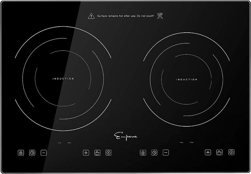 Photo 1 of 20.5" Double Elements Electric Stove 1800W Induction Cooktop