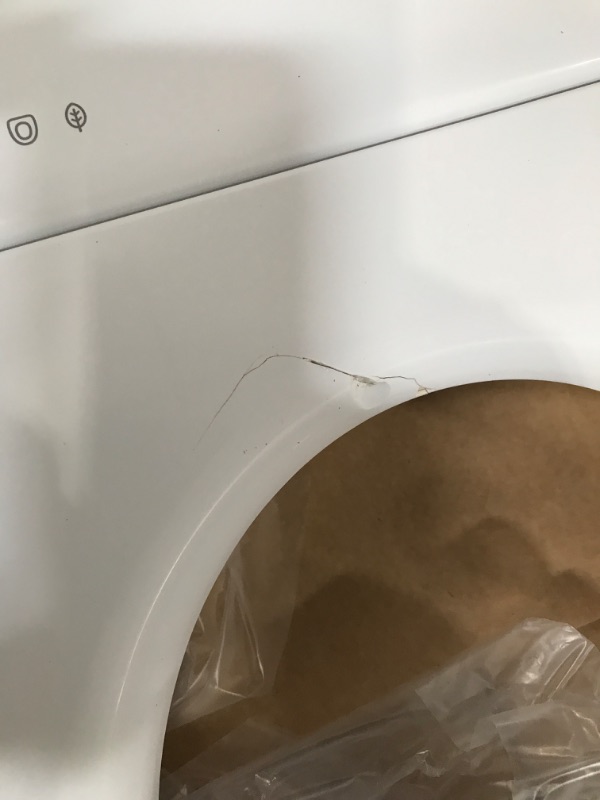 Photo 2 of **ITEM DAMAGED**SEE PICTURES**
TOTO SW3074#01 WASHLET C2 Electronic Bidet Toilet Seat with PREMIST and EWATER