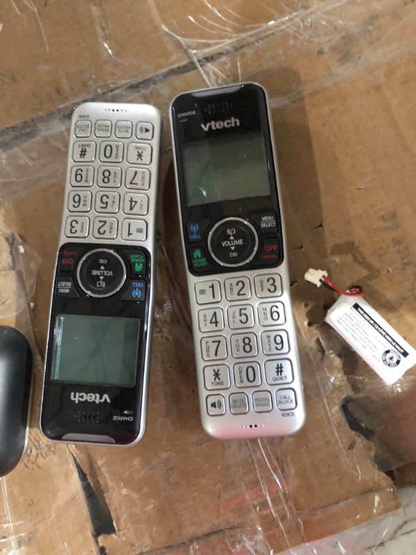 Photo 1 of VTECH VS112-2 DECT 6.0 Bluetooth 2 Handset Cordless Phone