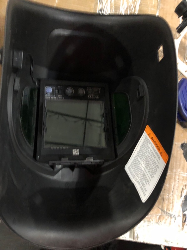 Photo 2 of **PARTS ONLY**
Kuject Large Size Viewing True Color Auto Darkening Welding Helmet with Gloves