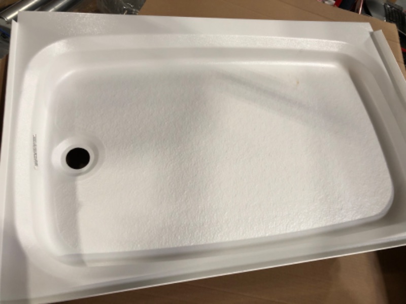 Photo 1 of Lippert RV Shower Pan with Right Drain - 24" x 36" White White Right Drain
