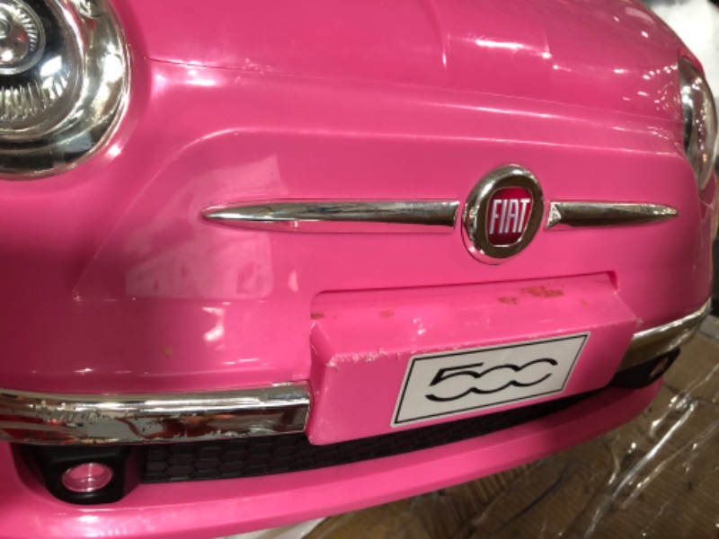 Photo 5 of Best Ride On Cars Fiat 500 Push Car, Pink