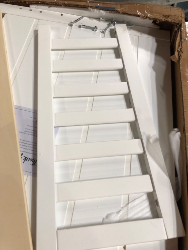 Photo 3 of **PARTS ONLY** DaVinci Modena Toddler Bed, White