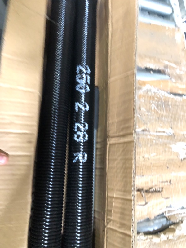 Photo 3 of Junsen Garage Door Torsion Springs 2" (Pair) with 2 Non-Slip Winding Bars, High Quality Coated Torsion Extension Spring Replacement Set with a Minimum of 18,000 Cycles?0.207 x 2" x 22"?