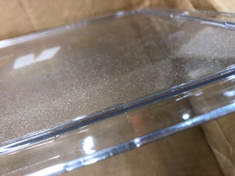 Photo 6 of  Full Size Polycarbonate Universal Flat Surface Food Pan Lid, Clear