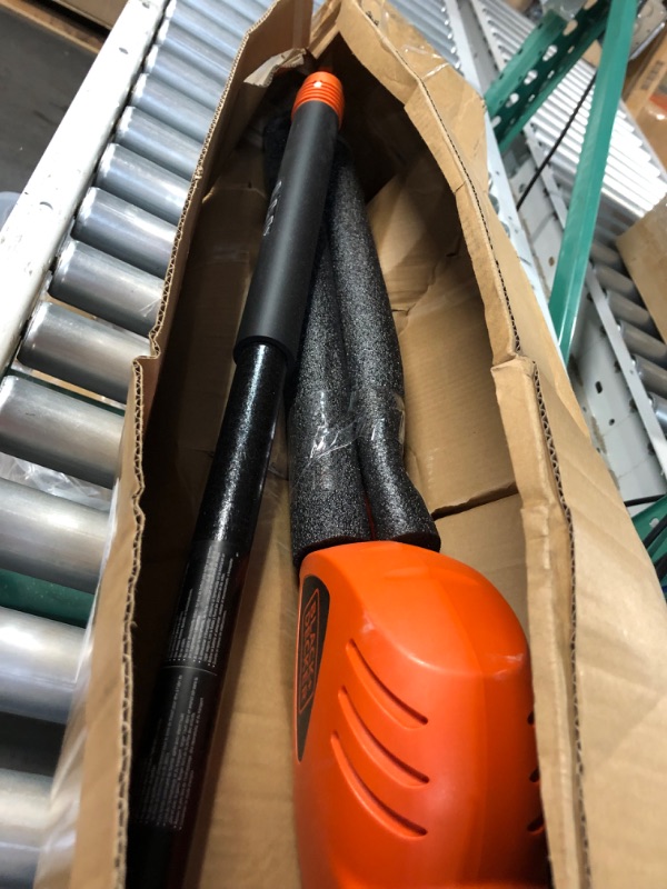 Photo 5 of **MISSING BATTERY**
BLACK+DECKER 20V MAX* POWERCONNECT 18 in. Cordless Pole Hedge Trimmer, Tool Only 