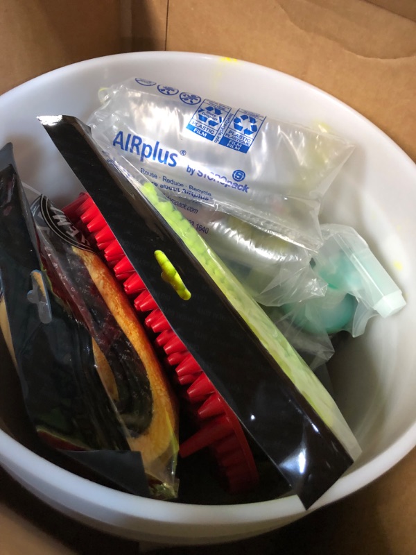 Photo 4 of  Car Cleaning Kit, with Car Wash Soap, Bucket 
