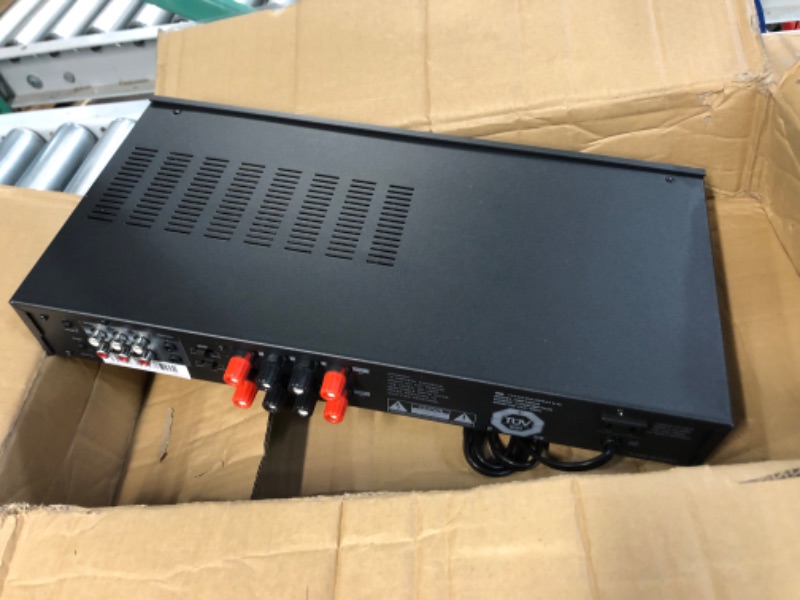 Photo 5 of AudioSource Digital Amplifier, 2 Channel Stereo Power D Amplifier AD1002 for Home Sound Systems