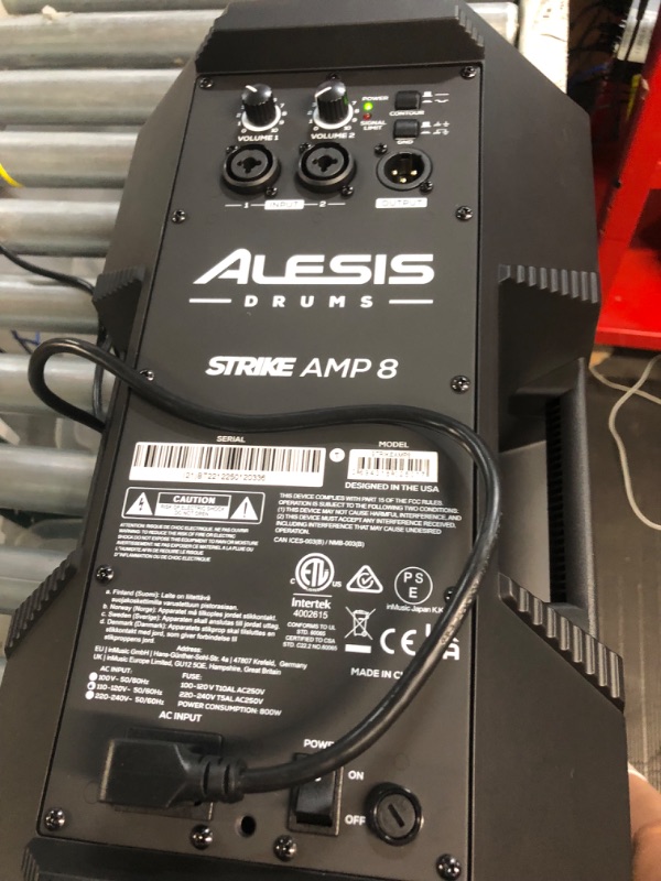 Photo 3 of Alesis Strike Amp 8 - 2000-Watt Drum Amplifier Speaker for Electronic Drum Sets