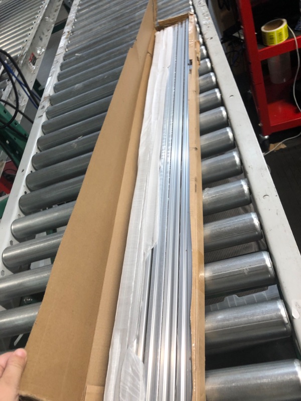 Photo 2 of 10pcs 1000mm T Slot 2020 Aluminum Extrusion European Standard Anodized Linear Rail(39.4inch) Silver 10PCS 