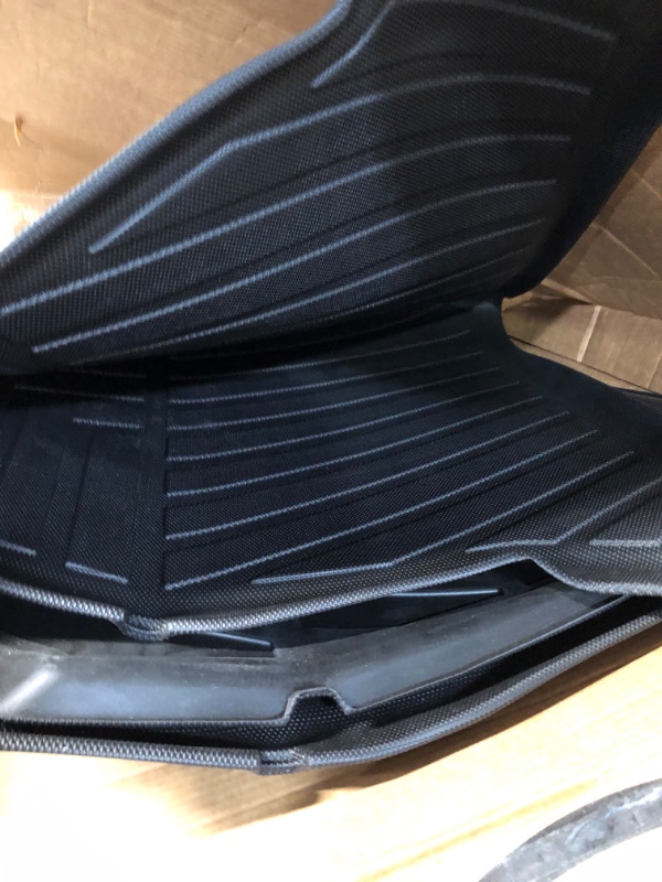 Photo 2 of *USED* powoq Fit 2020-2023 Ford Explorer 6&7 Seats Cargo Mat with Backrest Mat Cargo Liner Trunk Mat TPE Trunk Mat BENT