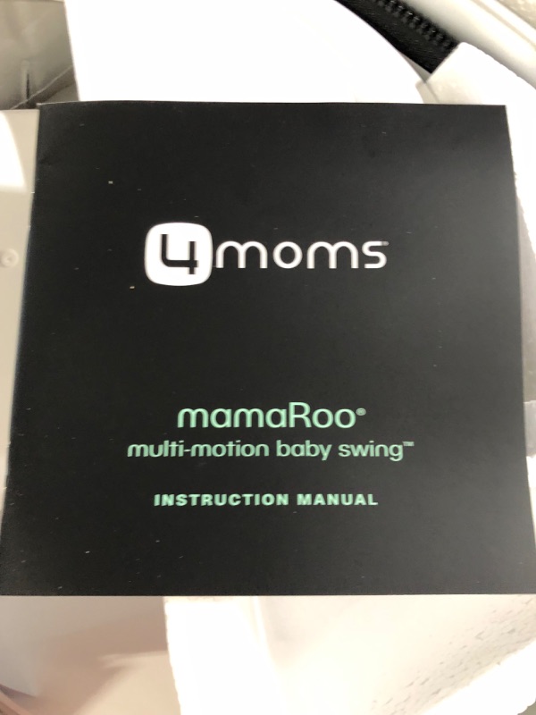 Photo 5 of 4moms MamaRoo Multi-Motion Baby Swing, Bluetooth Baby Swing with 5 Unique Motions, Grey