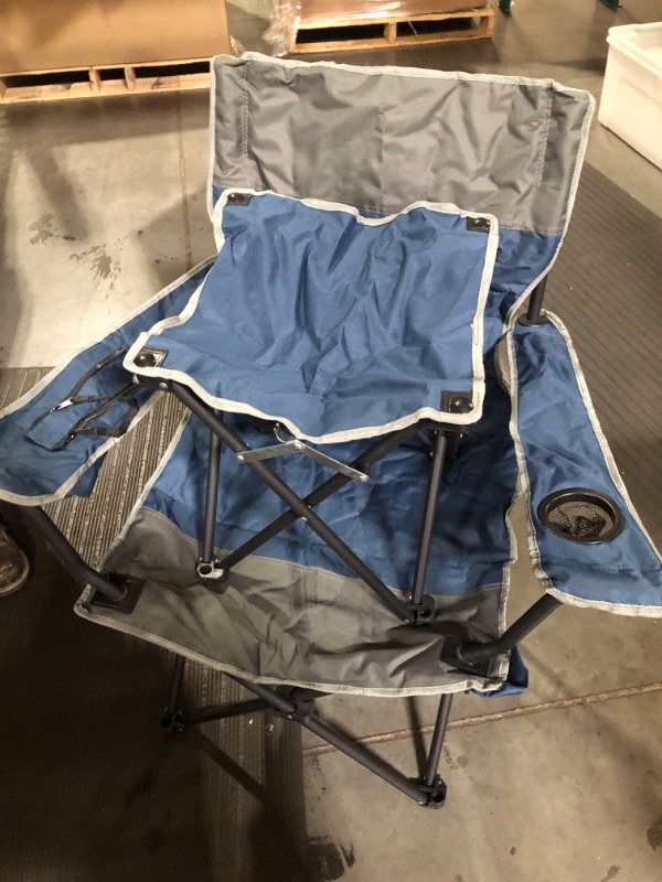 Photo 2 of **Foot stool release is bent**

FAIR WIND Oversized Lounge Chair with Footrest Support 300 LBS (Blue Grey)