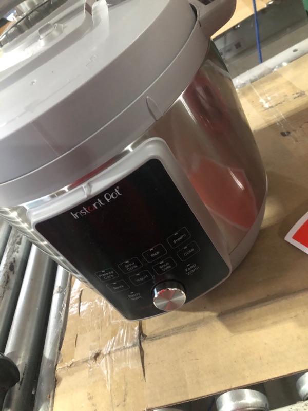 Photo 2 of **Large Dent On Side** Instant Pot Duo Plus, 6-Quart-  Stainless Steel