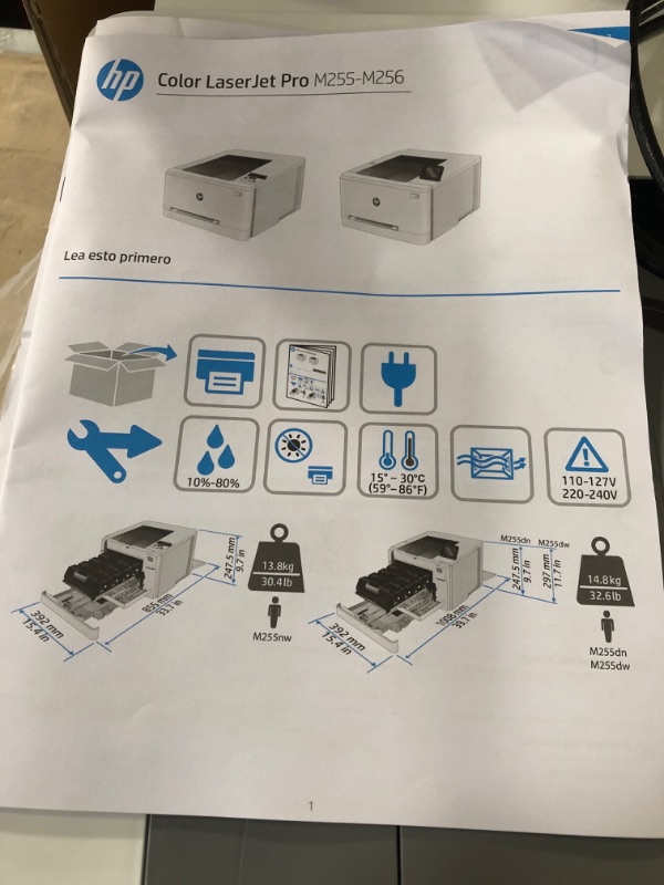 Photo 4 of LaserJet Pro M255dw Wireless Color Laser Printer