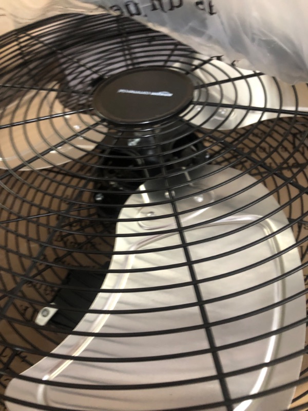 Photo 2 of AmazonCommercial 20" High Velocity Industrial Fan, Black,