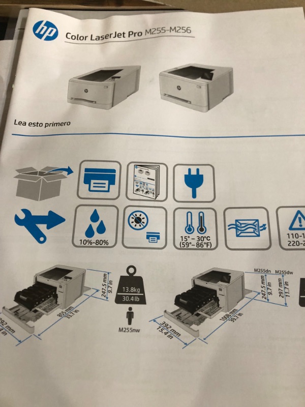 Photo 2 of LaserJet Pro M255dw Wireless Color Laser Printer