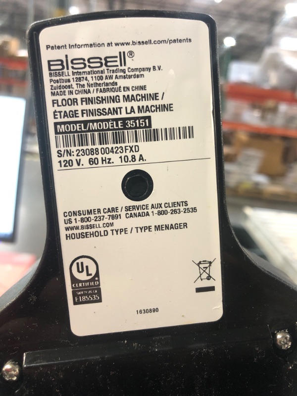 Photo 3 of *Used* BISSELL® CrossWave® HydroSteam™  Wet Dry Vac, Multi-Purpose Vacuum, Wash, and Steam, Sanitize Formula Included, 35151