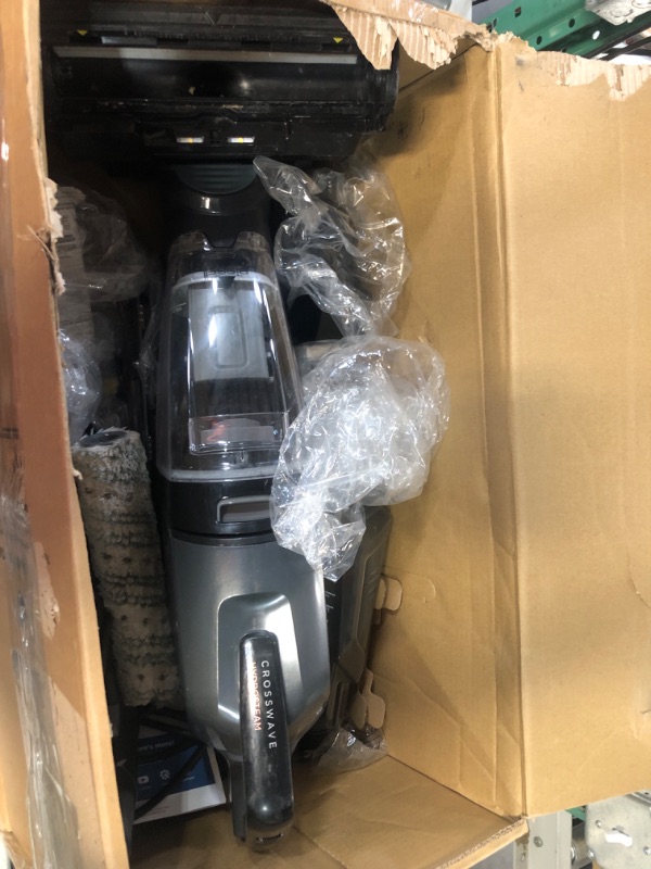 Photo 2 of *Used* BISSELL® CrossWave® HydroSteam™  Wet Dry Vac, Multi-Purpose Vacuum, Wash, and Steam, Sanitize Formula Included, 35151