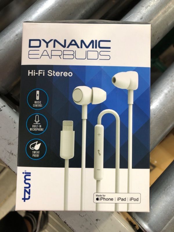 Photo 1 of **NEW**Tzumi Wired Lightning-in Earbuds