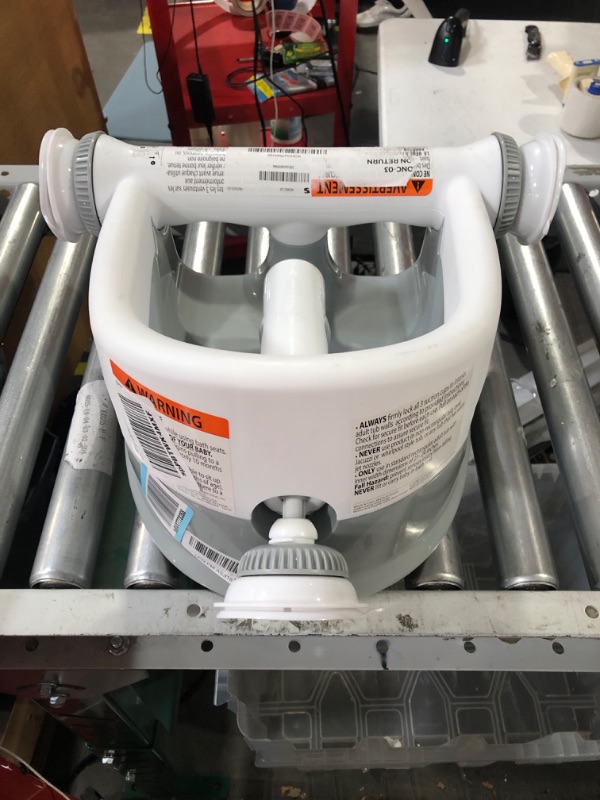 Photo 1 of * USED * 
Summer My Bath Seat (Gray) – Baby Bathtub Seat for Sit-Up Bathing, Provides Backrest Support and Suction Cups for Stability – This Baby Bathtub is Easy to Set-Up, Remove, and Store Grey