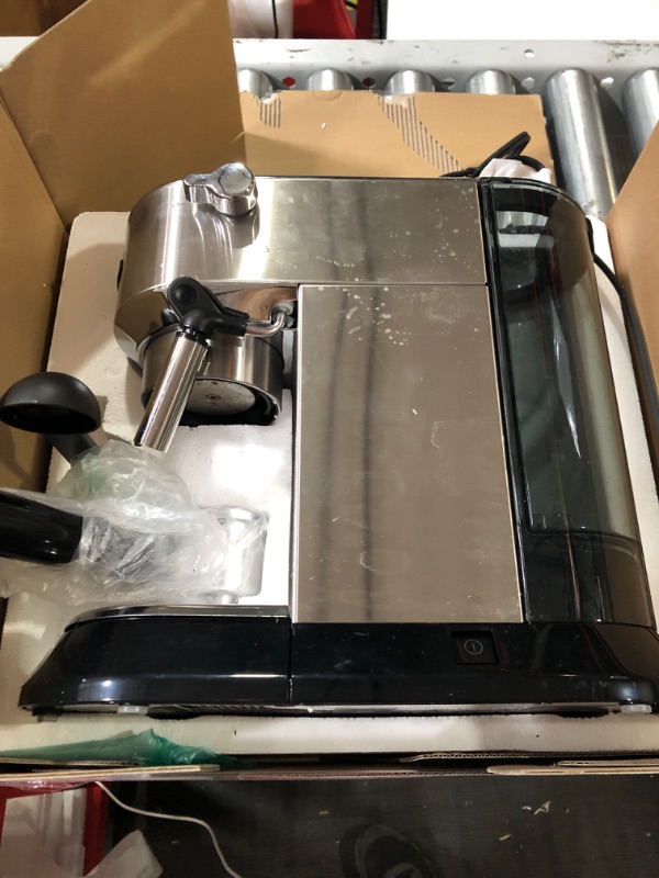 Photo 2 of * USED * 
De'Longhi EC680M Espresso, Stainless Steel, Metallic