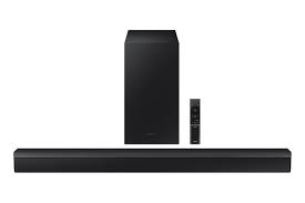 Photo 3 of SAMSUNG HW-B450 2.1ch Soundbar w/Dolby Audio, Subwoofer Included, Bass Boosted, Wireless Bluetooth TV Connection, Adaptive Sound Lite, Game Mode (Newest Model) HW-B450 Soundbar