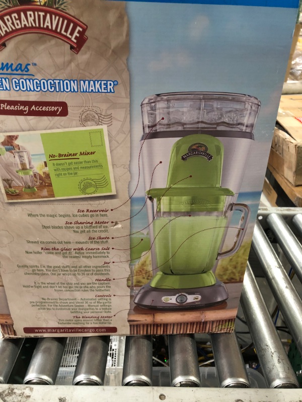 Photo 2 of * USED * 
Margaritaville Bahamas Frozen Concoction Dual Mode Beverage Maker Home Margarita 