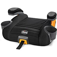 Photo 2 of Chicco GoFit Plus Backless Booster Car Seat with LATCH Attachment and Quick-Release LATCH Removal, Travel Booster Seat for Car, Portable Car Booster Seat for children 40-110 lbs. | Iron/Black