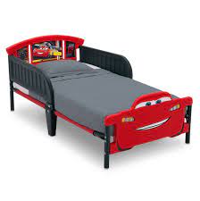 Photo 1 of * USED * 
Delta Children 3D-Footboard Toddler Bed, Disney/Pixar Cars 3