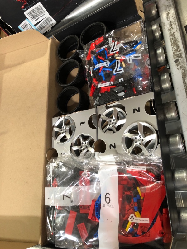 Photo 1 of LEGO Technic Ferrari Daytona SP3 42143 Building Set for Adults (3,778 Pieces)