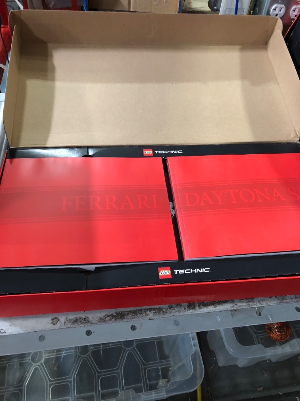 Photo 1 of LEGO Technic Ferrari Daytona SP3 42143 Building Set for Adults (3,778 Pieces)