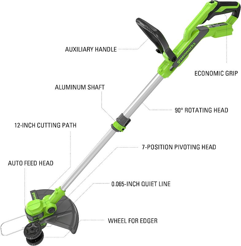 Photo 1 of * USED * 
Greenworks 24V 22" Cordless Hedge Trimmer, Tool Only Hedge Trimmer (Tool Only)