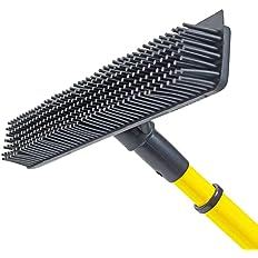 Photo 1 of  Rubber Broom - Heavy Duty Floor Squeegees, Sweeps & Scrubs w/Telescoping handle