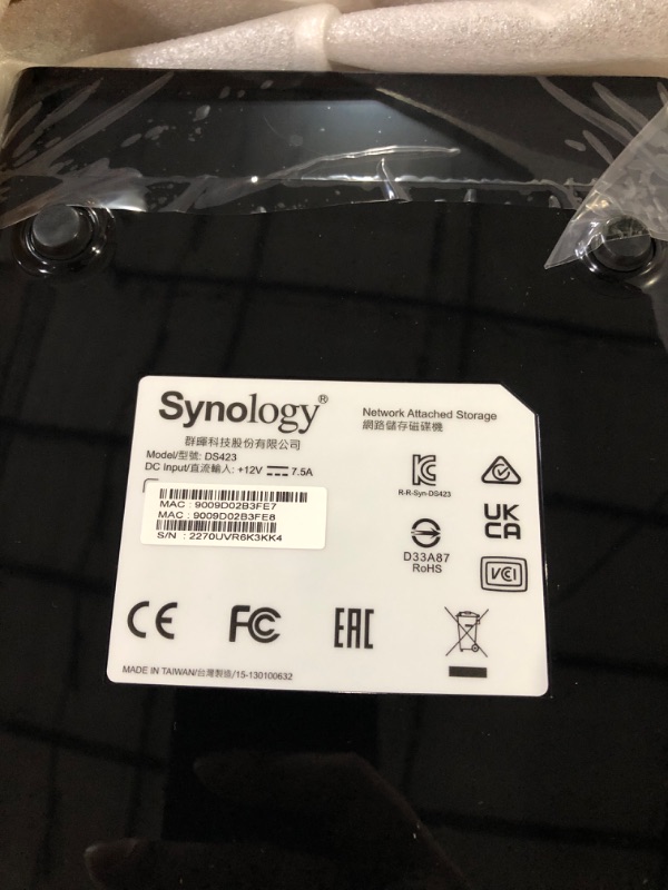 Photo 3 of Synology 4-Bay DiskStation DS423 (Diskless)