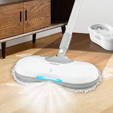 Photo 1 of * USED * 
Redkey Electric Spin Mop with Bucket - Cordless Electric Mop with LED Headlight and Water Spray, Up to 60 mins Electric Floor Cleaner
