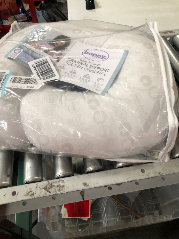 Photo 2 of Boppy Bare Naked Original Support Nursing Pillow, Ergonomic Breastfeeding, Bottle Feeding and Bonding, with Firm Hypoallergenic Fiber Fill, Support Only Covers Sold Separately