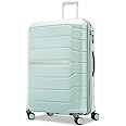 Photo 2 of * USED * 
Samsonite Freeform Hardside Expandable with Double Spinner Wheels, Checked-Large 28-Inch, Mint Green