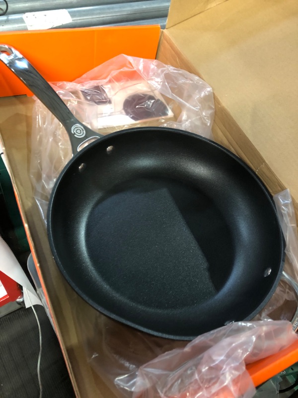 Photo 2 of **DENTED DOESN'T FIT LIDS**
Le Creuset Toughened Nonstick PRO Deep Fry Pan, 11"
