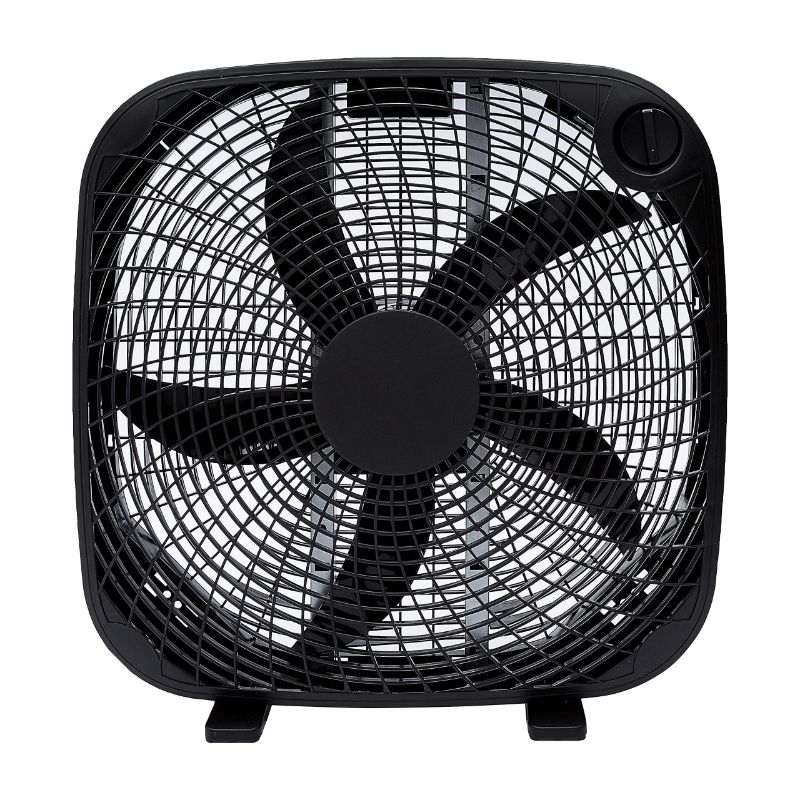 Photo 1 of ***fan works but not very well**sold for parts***
Amazon Basics 3 Speed Box Fan, 20-Inch 20-inch Box Fan